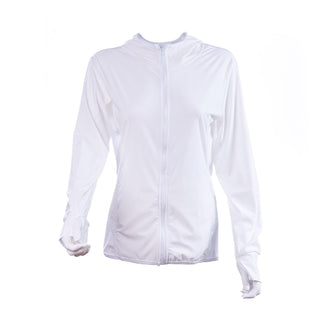 UPF 50 + ANTI UV WHITE JACKET LONG SLEEVE