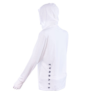 UPF 50 + ANTI UV WHITE JACKET LONG SLEEVE