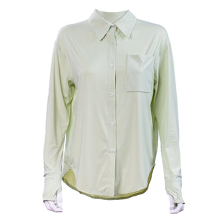 UPF 50 + SEA GREEN ANTI UV SHIRT LONG SLEEVE