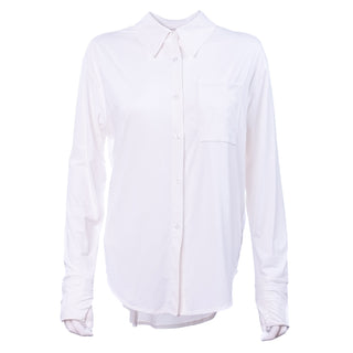 UPF 50 + WHITE ANTI UV SHIRT LONG SLEEVE