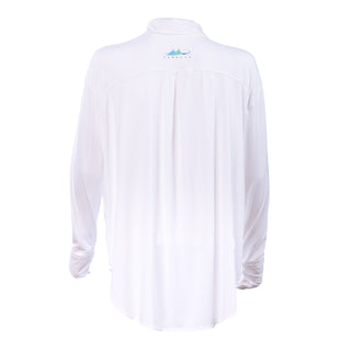 UPF 50 + WHITE ANTI UV SHIRT LONG SLEEVE