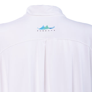 UPF 50 + WHITE ANTI UV SHIRT LONG SLEEVE