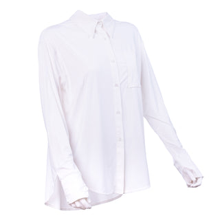 UPF 50 + WHITE ANTI UV SHIRT LONG SLEEVE