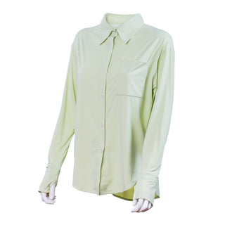 UPF 50 + SEA GREEN ANTI UV SHIRT LONG SLEEVE