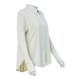 UPF 50 + SEA GREEN ANTI UV SHIRT LONG SLEEVE